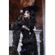 Blood Supply Mourning Day Bell Sleeve Bolero(Full Payment Without Shipping)